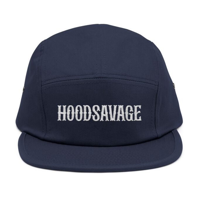 Logo, 5-Panel Hat Navy