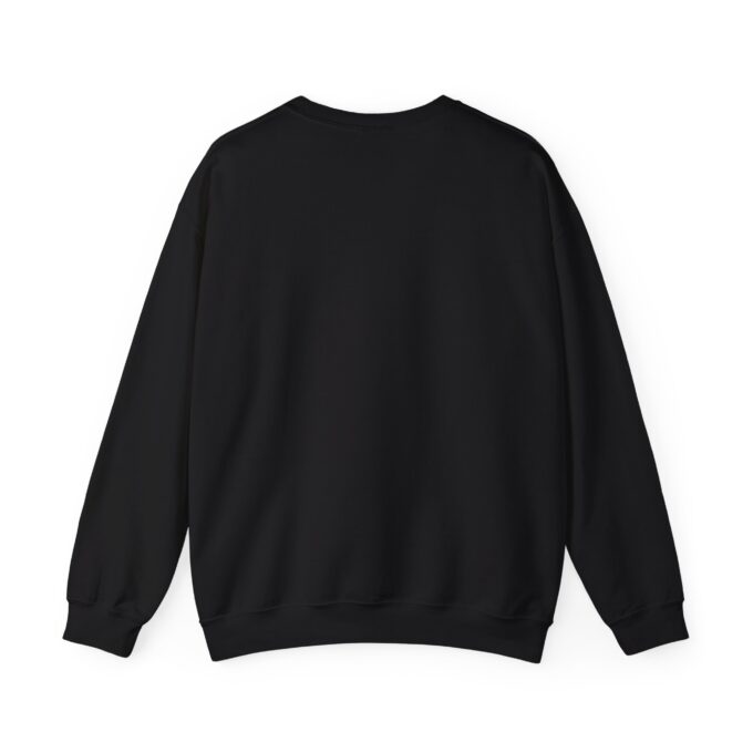 Savage White, Crewneck Sweatshirt Black - Image 6