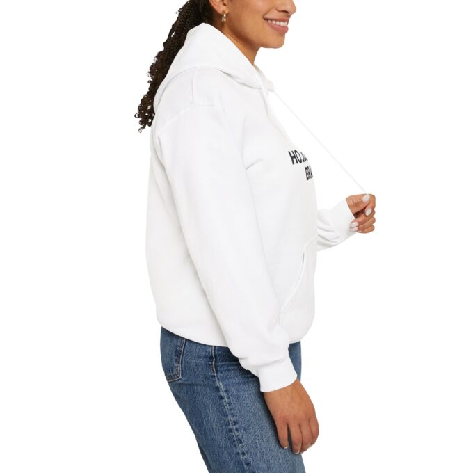 Simple, Pullover Hoodie White - Image 3