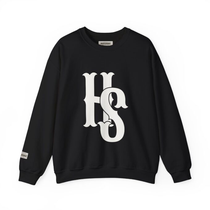 Baseball, Crewneck Sweatshirt Black