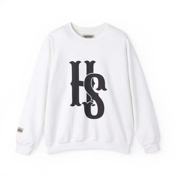 Baseball, Crewneck Sweatshirt White