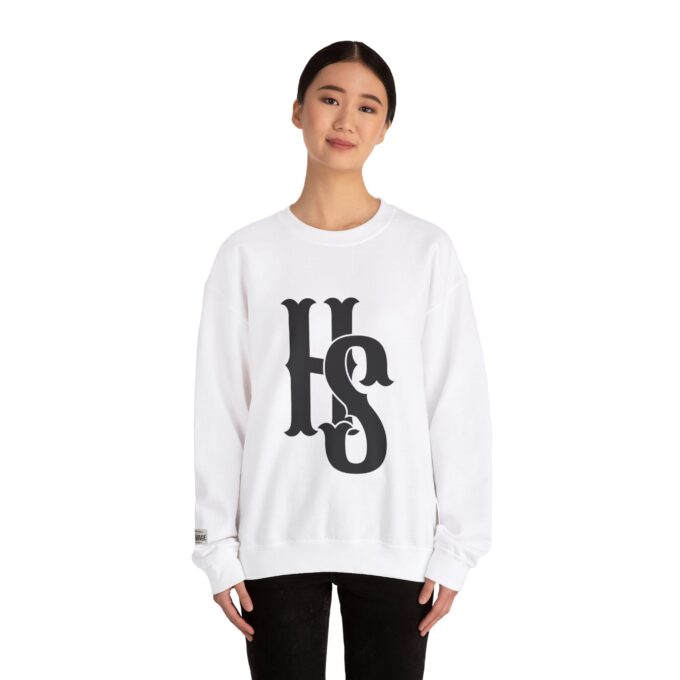 Baseball, Crewneck Sweatshirt White - Image 5