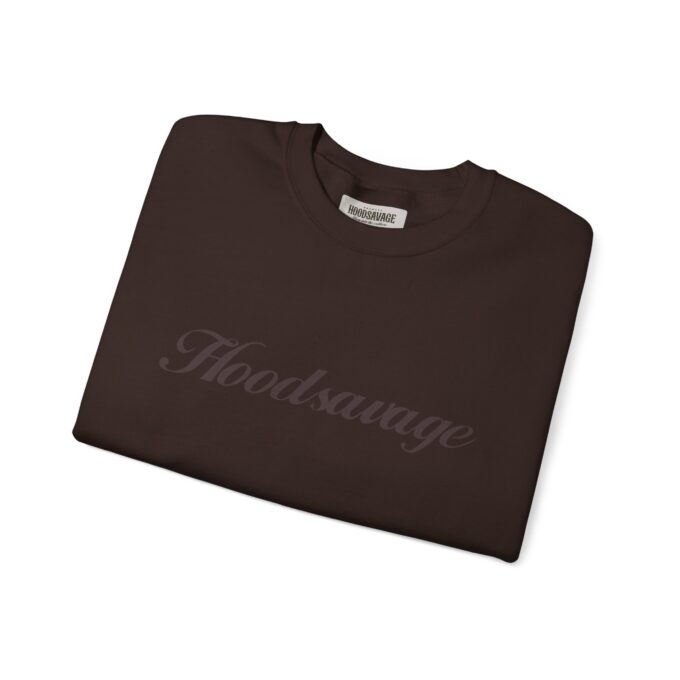 Cursive, Crewneck Sweatshirt Chocolate Brown - Image 6