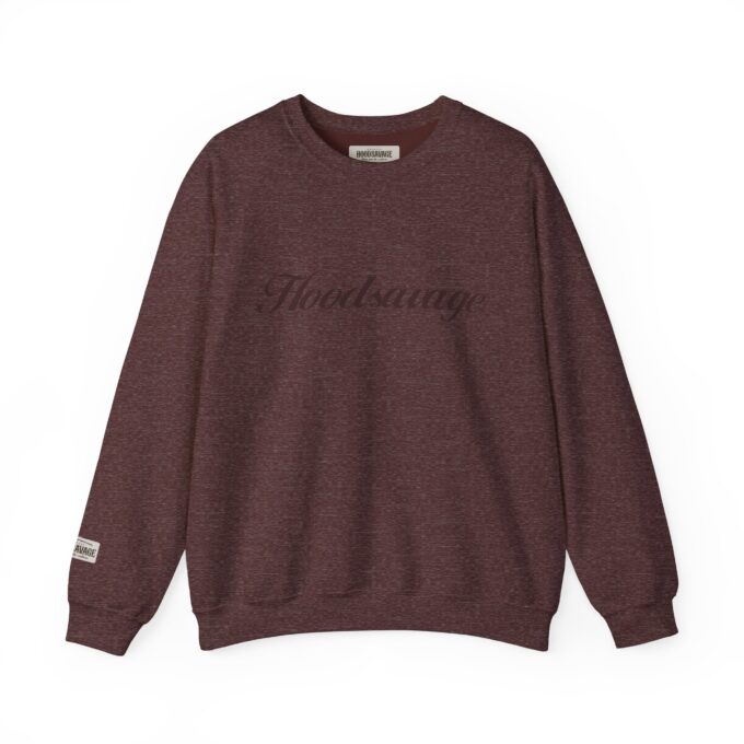 Cursive, Crewneck Sweatshirt Heather Maroon