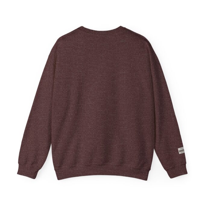 French Sport Patch, Crewneck Sweatshirt Heather Maroon - Image 7