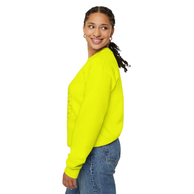 French Sport Patch, Crewneck Sweatshirt Neon - Image 4