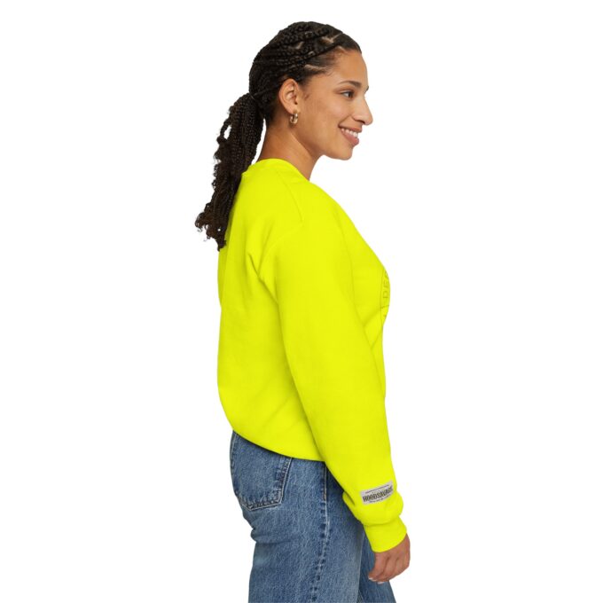 French Sport Patch, Crewneck Sweatshirt Neon - Image 3