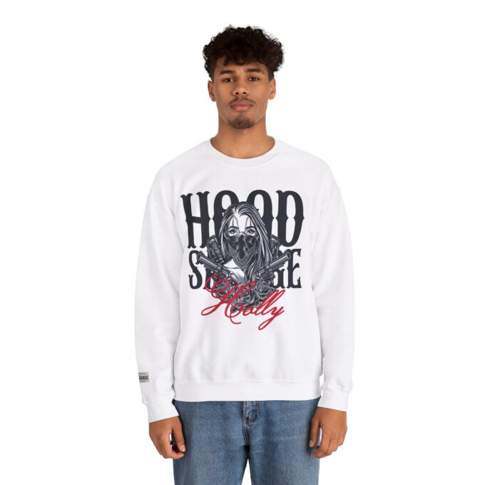 HOODSAVAGE Holly, Crewneck Sweatshirt White - Image 2