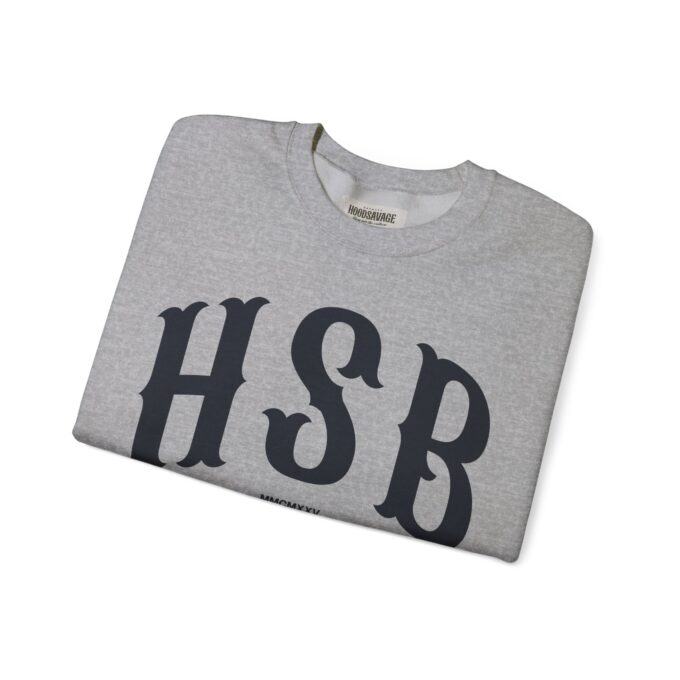 HSB, Crewneck Sweatshirt Athletic Grey - Image 6