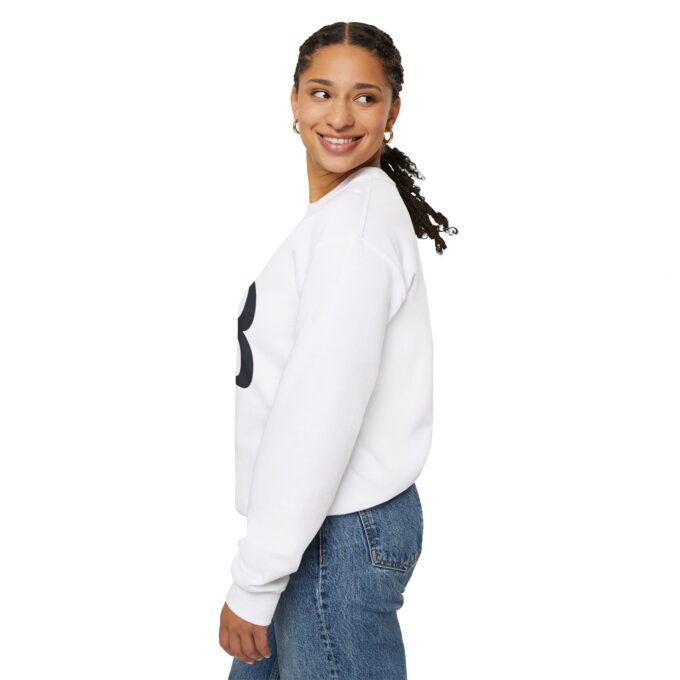 HSB, Crewneck Sweatshirt White - Image 4