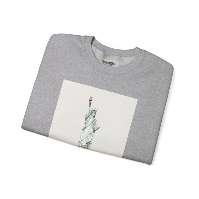 Liberty, Crewneck Sweatshirt Athletic Grey - Image 6