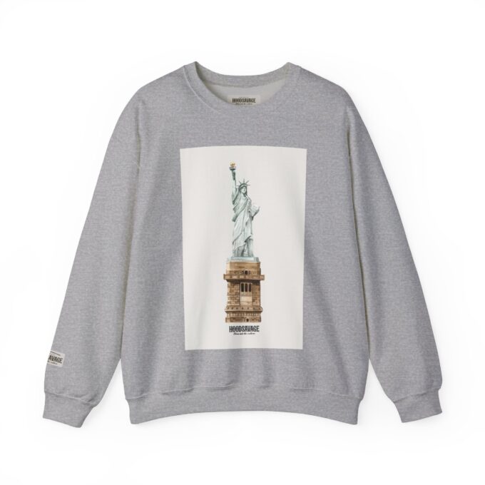 Liberty, Crewneck Sweatshirt Athletic Grey