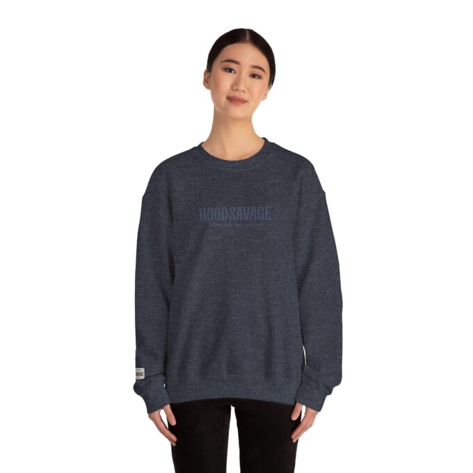 Logo, Crewneck Sweatshirt Navy - Image 5