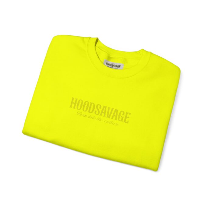 Logo, Crewneck Sweatshirt Neon - Image 6