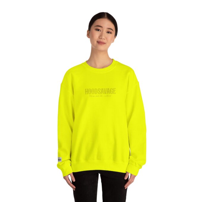 Logo, Crewneck Sweatshirt Neon - Image 5