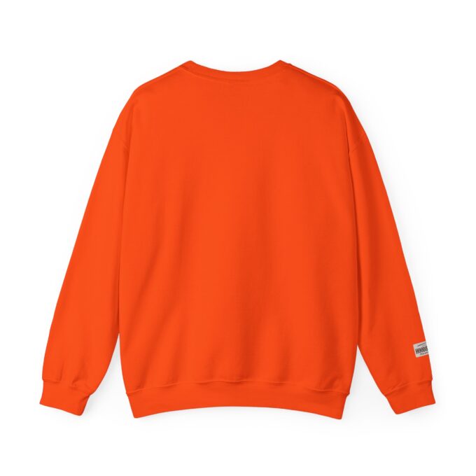 Logo, Crewneck Sweatshirt Orange - Image 7