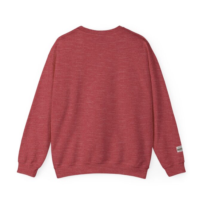 Logo, Crewneck Sweatshirt Heather Scarlet Red - Image 7