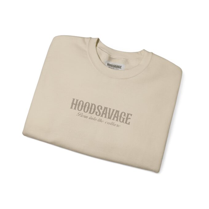 Logo, Crewneck Sweatshirt Sand - Image 6