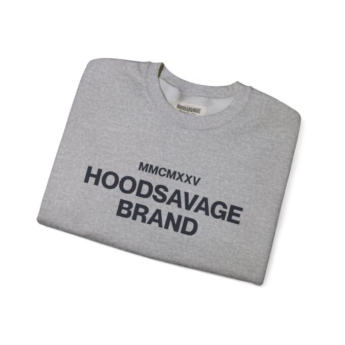 Simple, Crewneck Sweatshirt Athletic Grey - Image 5