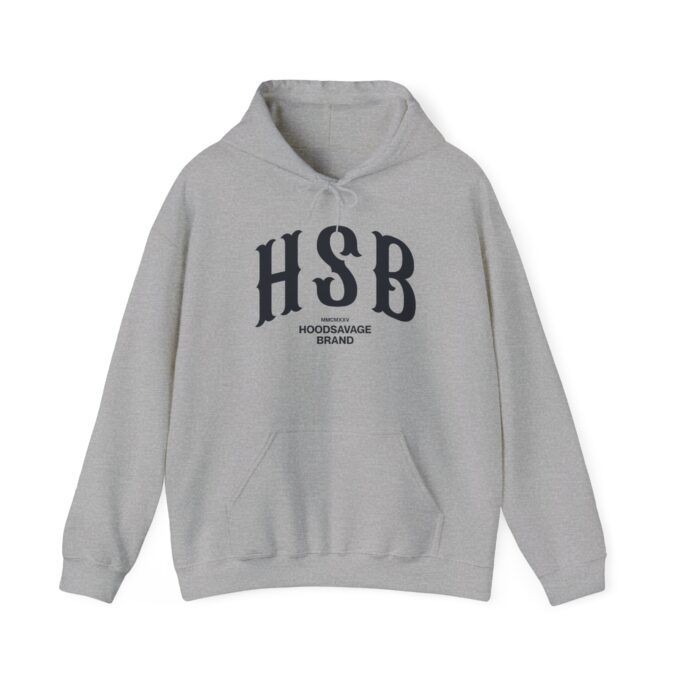 HSB, Pullover Hoodie Athletic Grey