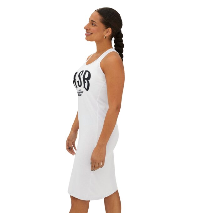 HSB, Racerback Dress White - Image 4