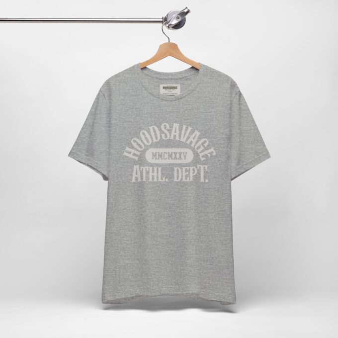 Collegiate Off-white, Crewneck T-Shirt Heather Grey - Image 5