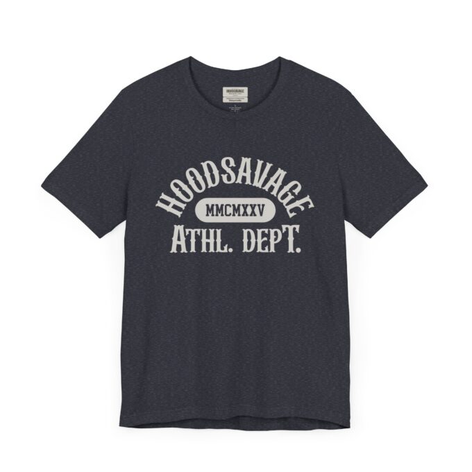 Collegiate Off-white, Crewneck T-Shirt Heather Navy