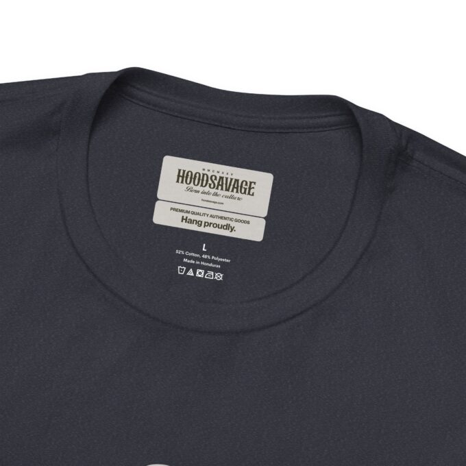 Collegiate Off-white, Crewneck T-Shirt Heather Navy - Image 6