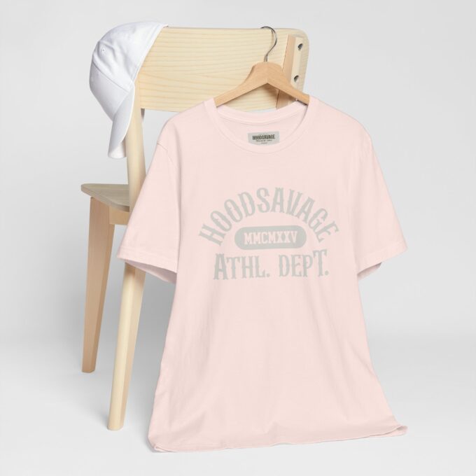 Collegiate Off-white, Crewneck T-Shirt Soft Pink - Image 4