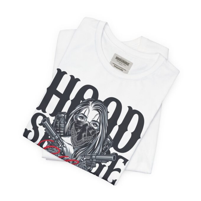 HOODSAVAGE Holly, Crewneck T-Shirt White - Image 6