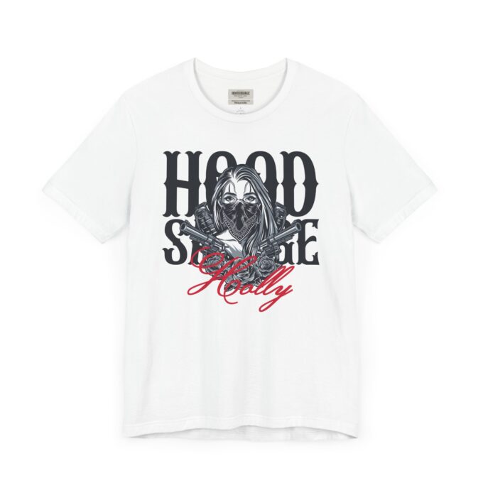 HOODSAVAGE Holly, Crewneck T-Shirt White