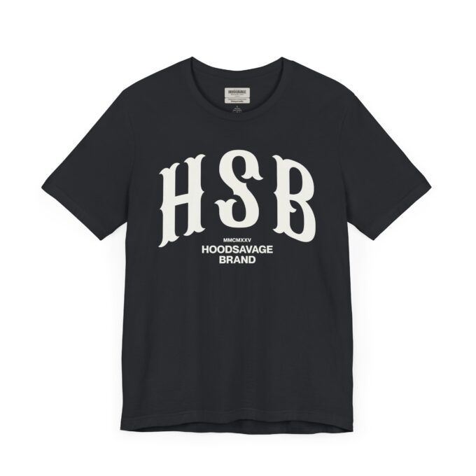 HSB, Crewneck T-Shirt Black