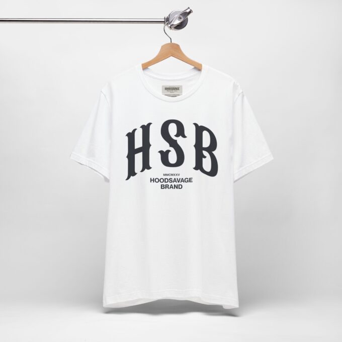 HSB, Crewneck T-Shirt White - Image 4