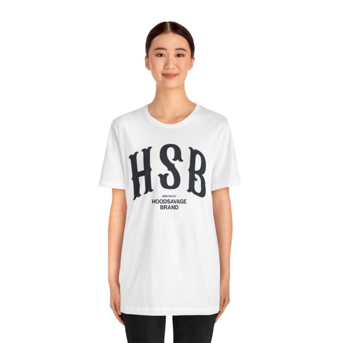 HSB, Crewneck T-Shirt White - Image 3