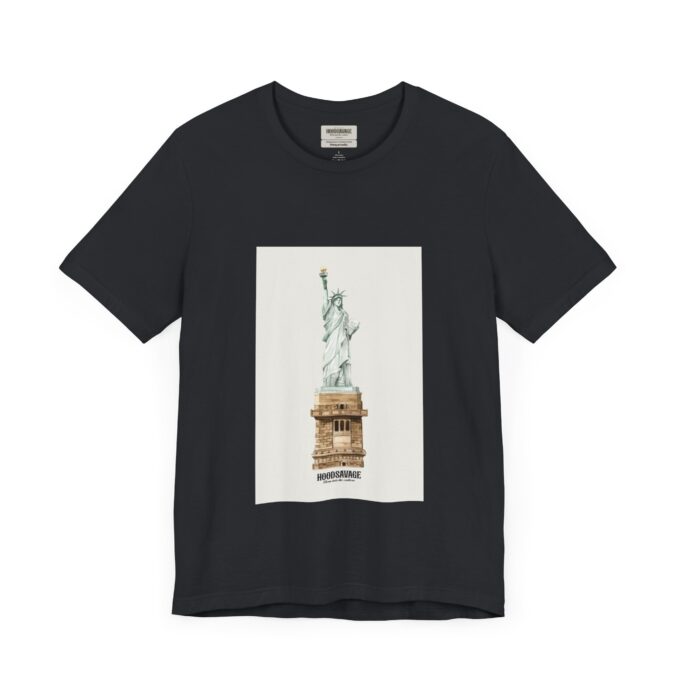 Liberty, Crewneck T-Shirt Black