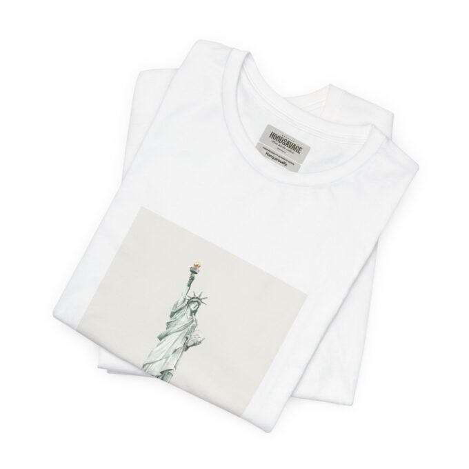 Liberty, Crewneck T-Shirt White - Image 7