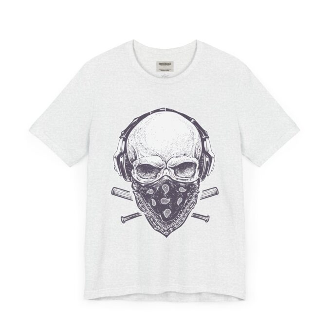 Neurofunk Soldier Graphic, Crewneck T-Shirt Ash