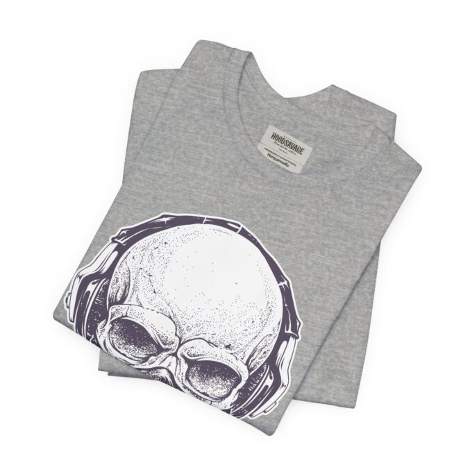 Neurofunk Soldier Graphic, Crewneck T-Shirt Heather Grey - Image 7