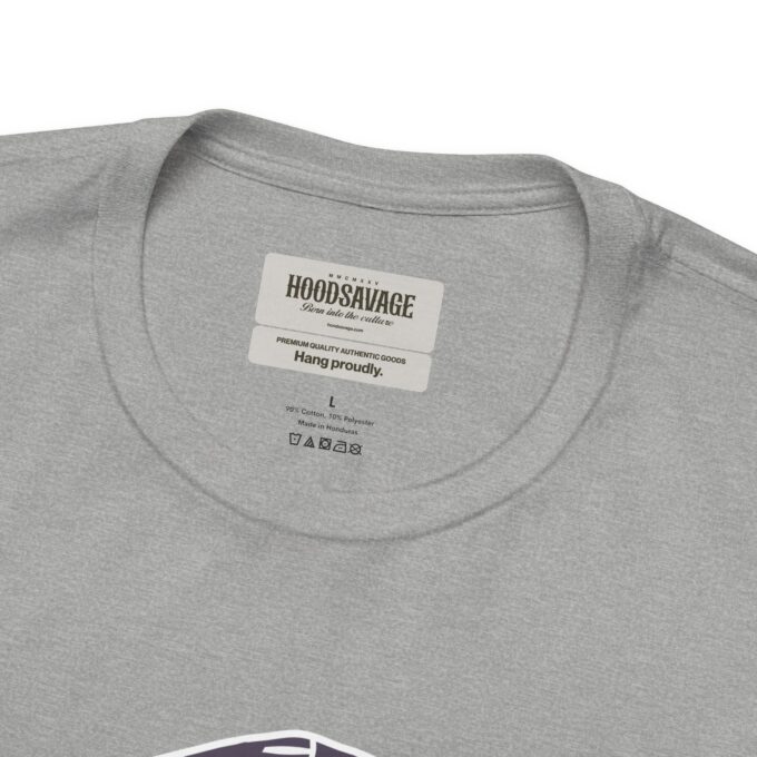 Neurofunk Soldier Graphic, Crewneck T-Shirt Heather Grey - Image 6