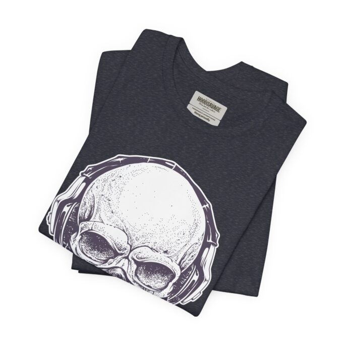 Neurofunk Soldier Graphic, Crewneck T-Shirt Heather Navy - Image 8