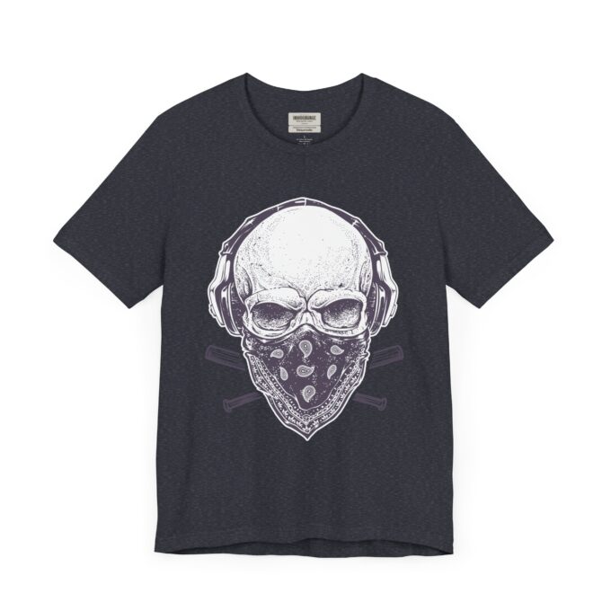 Neurofunk Soldier Graphic, Crewneck T-Shirt Heather Navy