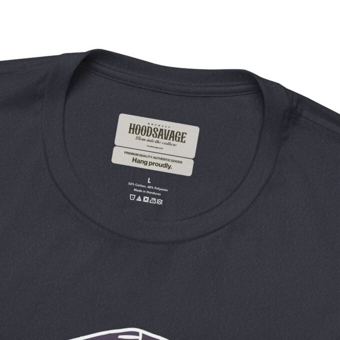 Neurofunk Soldier Graphic, Crewneck T-Shirt Heather Navy - Image 7