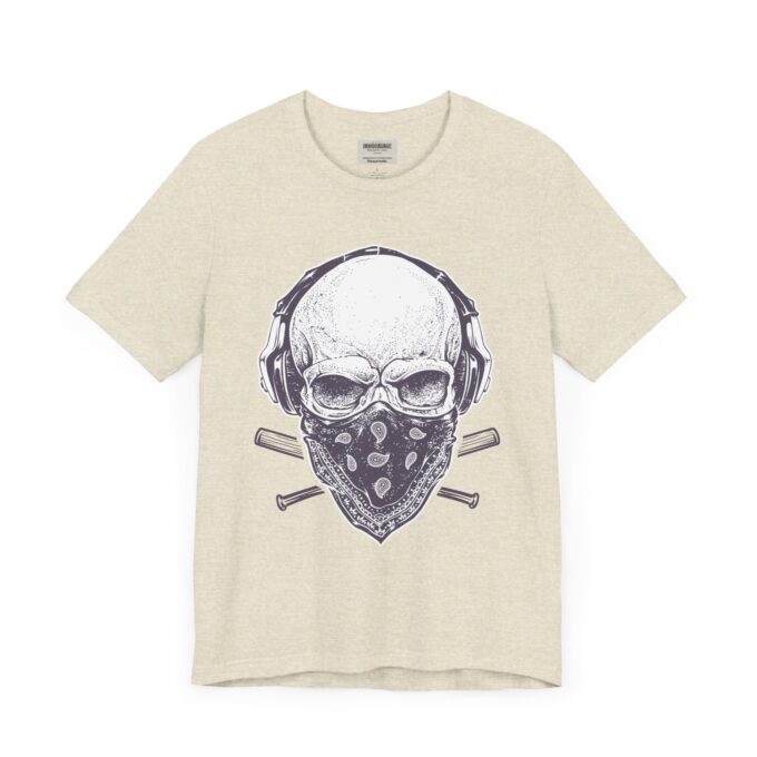 Neurofunk Soldier Graphic, Crewneck T-Shirt Heather Prism Natural