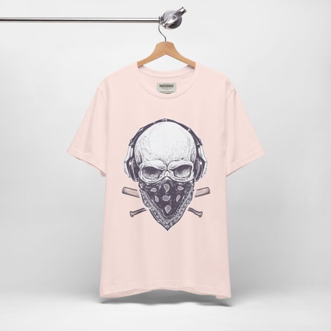 Neurofunk Soldier Graphic, Crewneck T-Shirt Soft Pink - Image 5