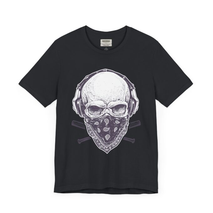 Neurofunk Soldier Graphic, Crewneck T-Shirt Vintage Black