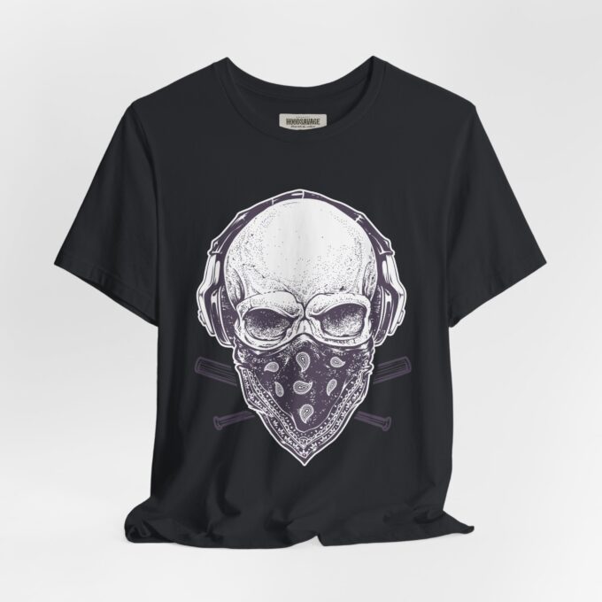 Neurofunk Soldier Graphic, Crewneck T-Shirt Vintage Black - Image 6