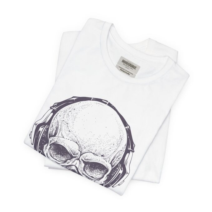 Neurofunk Soldier Graphic, Crewneck T-Shirt White - Image 7