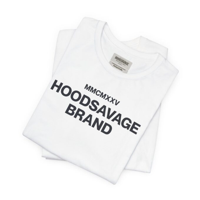 Simple, Crewneck T-Shirt White - Image 6