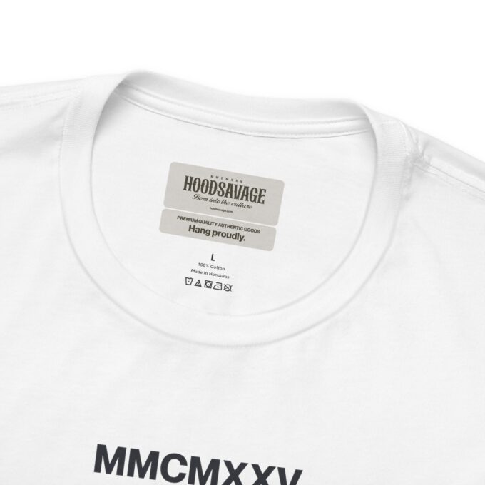 Simple, Crewneck T-Shirt White - Image 5