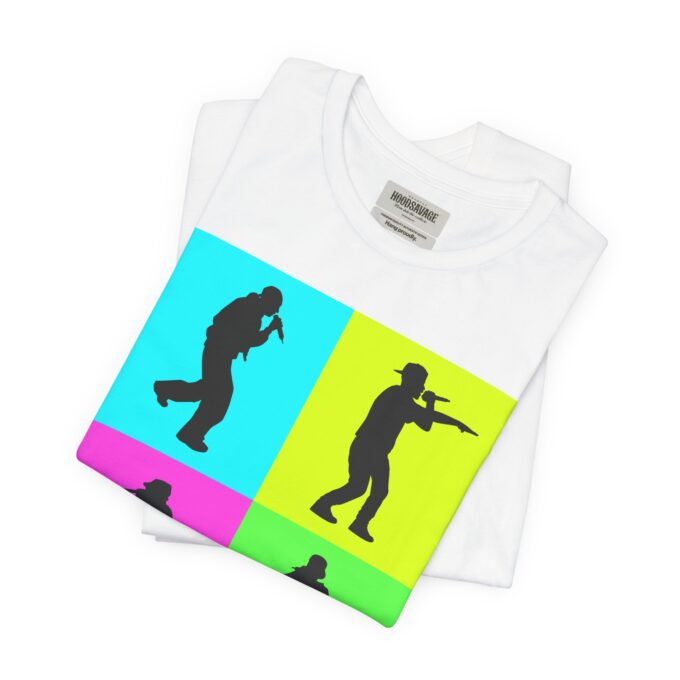 Warhol Rapper, Crewneck T-Shirt White - Image 7